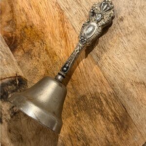 Vintage Silver Hand Bell